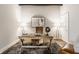 Stylish office with a rustic desk, plush chair, and decorative accents at 630 N College Ave # 409, Indianapolis, IN 46204