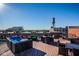 Rooftop deck with great city views and patio seating at 630 N College Ave # 409, Indianapolis, IN 46204