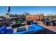 Rooftop terrace featuring comfortable patio furniture at 630 N College Ave # 409, Indianapolis, IN 46204