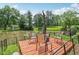 Picturesque backyard deck with pond views, perfect for outdoor relaxation and entertaining guests in a tranquil setting at 6691 N Baltimore Rd, Monrovia, IN 46157