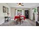 Cozy dining area with natural light and simple decor at 6691 N Baltimore Rd, Monrovia, IN 46157