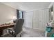 Office space featuring dark wood desk at 6691 N Baltimore Rd, Monrovia, IN 46157