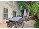 Outdoor patio offers an ideal spot for al fresco dining and relaxation at 6760 Navigate Way, Indianapolis, IN 46250