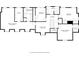 Second floor plan includes a primary bedroom, bath, bedrooms, sitting room and walk-in closets at 7105 Sylvan Ridge Rd, Indianapolis, IN 46240