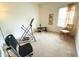 Bedroom featuring exercise equipment with neutral carpet at 7611 Cloudy Ct, Camby, IN 46113