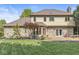 Expansive backyard featuring a well-maintained lawn and mature trees, perfect for outdoor activities at 8712 Admirals Bay Dr, Indianapolis, IN 46236