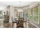 Charming breakfast nook with bright, natural light, creating an inviting atmosphere to start your day at 8712 Admirals Bay Dr, Indianapolis, IN 46236