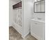 This bathroom features a shower, vanity, and toilet at 89 S Grant St, Martinsville, IN 46151