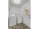 This laundry room features a washer and dryer at 89 S Grant St, Martinsville, IN 46151