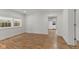 Living room showcasing laminate floors and white walls at 89 S Grant St, Martinsville, IN 46151