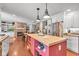 Kitchen with a view into dining room and living room at 900 W Busby St, Lebanon, IN 46052