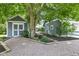 Outbuildings with brick pathways and professional landscaping at 900 W Busby St, Lebanon, IN 46052