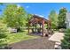 Backyard gazebo with outdoor seating for relaxation and entertainment at 900 W Busby St, Lebanon, IN 46052