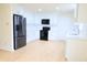 Stylish kitchen featuring stainless steel appliances and white cabinets at 10501 Morning Song Dr, Fishers, IN 46038
