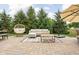 Charming outdoor patio with comfortable seating, perfect for relaxing and entertaining guests at 1237 Wolcott Ct, Westfield, IN 46074