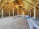 Unfinished attic space offering potential for storage or customization at 1412 10Th St, Danville, IN 46122