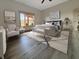 Cozy bedroom with hardwood floors, a large window, and stylish decor at 1412 10Th St, Danville, IN 46122