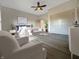 Bright bedroom with hardwood floors, a large window, and stylish decor at 1412 10Th St, Danville, IN 46122
