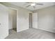 Bedroom with carpet floors, neutral paint, and a walk-in closet at 15523 Follow Dr, Noblesville, IN 46060