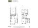 Floor plan showcasing the layout of both the main and upper levels at 1654 Fernley Dr, Westfield, IN 46074