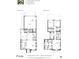 Detailed floorplan showcasing the layout of this modern Tudor home at 1655 Carrollton Rail Dr, Westfield, IN 46074
