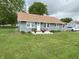Charming single story home with a well-kept lawn and gray siding at 260 S 250 W, Greenfield, IN 46140