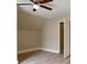 A cozy bedroom with a ceiling fan and neutral walls, offering a comfortable and adaptable space at 352 W 28Th St, Indianapolis, IN 46208