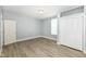 Spacious bedroom with closet and modern vinyl flooring at 352 W 28Th St, Indianapolis, IN 46208