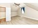 Comfortable bedroom with a ceiling fan, closet, and natural light at 352 W 28Th St, Indianapolis, IN 46208