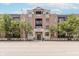 Attractive brick building with manicured landscaping and upscale urban design elements at 355 E Ohio St # 209, Indianapolis, IN 46204