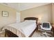 Comfortable bedroom with a plush bed, providing a serene and inviting personal space at 4017 Ivory Ct, Carmel, IN 46074