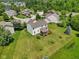 Aerial view of a home featuring a spacious deck and a well-maintained backyard at 4017 Ivory Ct, Carmel, IN 46074