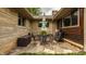 Outdoor patio featuring stone flooring, seating area, and a grill perfect for entertaining at 4415 N Illinois St, Indianapolis, IN 46208