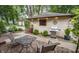 Cozy backyard with patio, outdoor furniture, and a modern stainless steel grill at 5024 N Kenwood Ave, Indianapolis, IN 46208