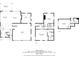 Detailed floor plan showcasing layout, room dimensions, and total square footage at 5884 Compton St, Indianapolis, IN 46220