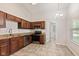 Stylish kitchen with granite countertops, stainless steel appliances, and ample cabinet space at 6332 Long River Ln, Indianapolis, IN 46221
