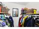 Organized walk-in closet featuring clothing racks, shelving, and plenty of storage for clothes and other belongings at 6842 Sextant Dr, Indianapolis, IN 46260