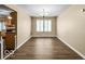 Dining area with ample natural light at 7211 Topp Creek Ct, Indianapolis, IN 46214