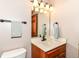 Half bath with modern fixtures at 7220 Normandy Way, Indianapolis, IN 46278