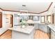 Charming kitchen with granite counters, updated appliances, and stylish cabinetry at 7220 Normandy Way, Indianapolis, IN 46278