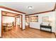 Open floorplan featuring a dining area, living area and natural lighting at 7220 Normandy Way, Indianapolis, IN 46278