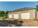 Spacious three-car garage with plenty of parking at 805 N Temple Ave, Indianapolis, IN 46201