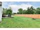 Spacious backyard with a neatly kept lawn, providing ample space for recreation and outdoor activities at 10973 Freeman Ct, Indianapolis, IN 46234