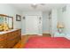 Bedroom featuring hardwood floors and a spacious closet at 12014 Briar Way Center Dr, Indianapolis, IN 46126