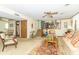 Comfortable living room with classic furniture, a cozy atmosphere, and an open design to other spaces at 12014 Briar Way Center Dr, Indianapolis, IN 46126
