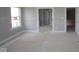 Unfinished bedroom featuring multiple doorways leading to other parts of the home at 12338 French Cattle Way, Noblesville, IN 46060