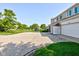 The home has a long driveway, well maintained lawn, and a two car garage at 1510 Dominion Dr, Zionsville, IN 46077