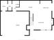 This floor plan showcases the layout of the home, including the kitchen, living room, bedrooms, bathrooms and garage at 1510 Dominion Dr, Zionsville, IN 46077
