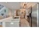 Bright kitchen with a peninsula and stainless steel appliances at 1510 Dominion Dr, Zionsville, IN 46077