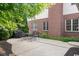 Concrete backyard patio with a grill and outdoor seating at 15515 Alameda Pl, Westfield, IN 46074